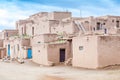 Taos Pueblo - traditional type of Native Indians architecture Royalty Free Stock Photo